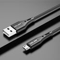 USLION 2m 3m Micro USB Cable 3A Fast Charging Data Cable for Xiaomi Redmi 4X Samsung J7 Android Mobile Phone Microusb Charger - Webster.direct