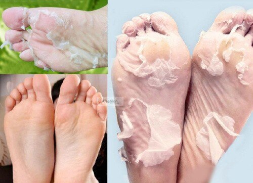 4 bag milk foot mask feet care spa baby peeling remove dead skin