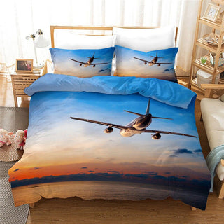 Buy 3 Wishstar 3D Bed Linen Airplane Digital Print