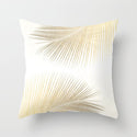 Hot Gold Throw Pillows