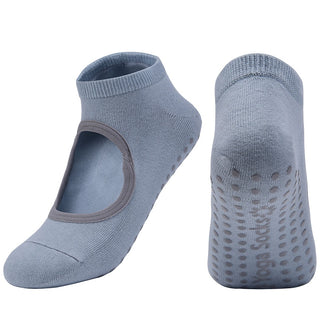 Buy 1-pair2 Hot Breathable Anti-Friction Women Yoga Socks Silicone Non Slip