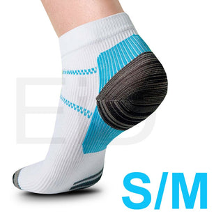 Buy s-m Foot Pad Varicose Veins Compression Socks for Plantar Fasciitis Heel Spurs Arch Pain Socks Venous Ankle Sock Foot Care Insoes