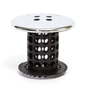 TubShroom® (Black Chrome) the Hair Catcher That Prevents Clogged Tub Drains