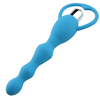Buy blue Anal Vibrator Sex Toy for Women Anal Beads