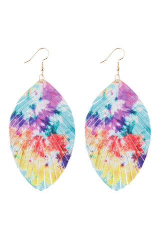 Buy multicolor-4 Hde2920 - Vibrant Colors Drop Earrings