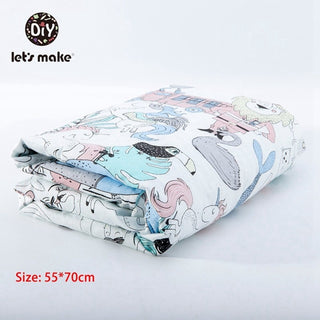 Buy type-2 1pc Baby Blankets Swaddle Baby Wrap Knitted Blanket for Kid Rabbit Cartoon Plaid Infant Toddler Bedding Swaddling Let&#39;s Make