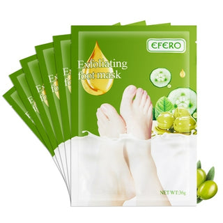 Buy olives-12pcs 6/8pair Exfoliating Feet Mask Exfoliating Foot Mask Socks Pedicure