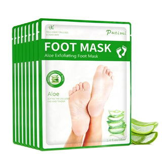 Buy aloe-16pcs 6/8pair Exfoliating Feet Mask Exfoliating Foot Mask Socks Pedicure