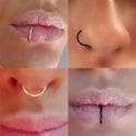 60Pcs/set Nose Ring Piercing