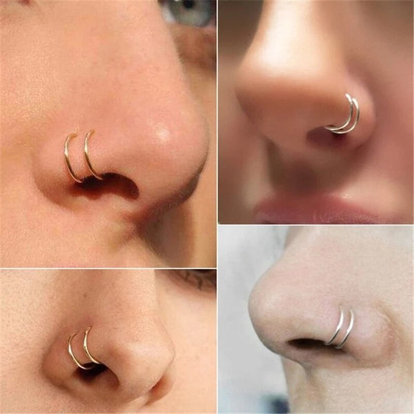 60Pcs/set Nose Ring Piercing