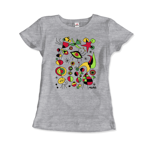Joan Miro Peces De Colores Artwork T-Shirt