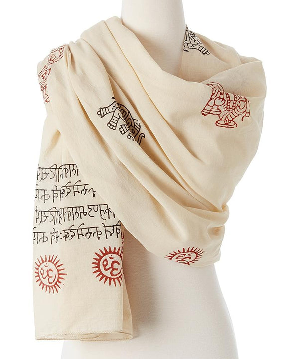 Ganesh Mantra Blessing  Praye Shawl