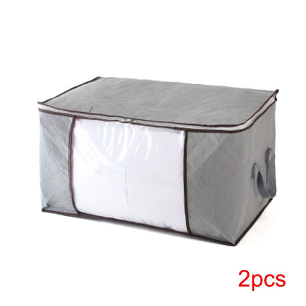 Wholesale Home Storage Foldable Bag New Waterproof Oxford Fabric Bedding Pillows Quilt Storage Bag Clothes Storage Bag Organizer