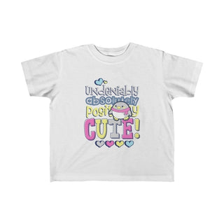 Buy white Undeniably Absolutely Positivly Cute Girls Tee