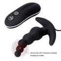 Anal Plug Dildo Vibrator Erotic 10 Frequency Vibrating Prostate Massager