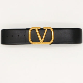 Buy vblack 7cm Top Quality Women Belt Luxury Gold V Buckle Female Genuine Leather