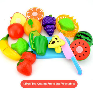Buy a1201-12pcs Pretend Play Plastic Food Toy