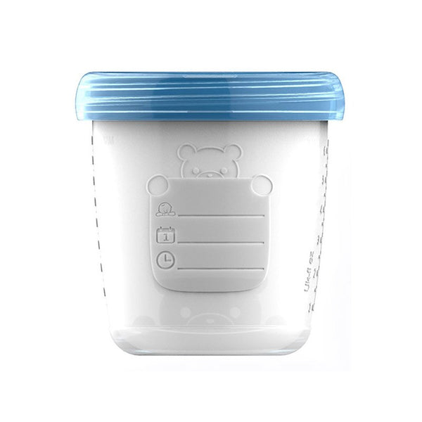 Portable Food Box Baby Feeding Milk Powder Dispenser Container Cartoon Bear Three Lattice Compartment Infant Food Storage Store