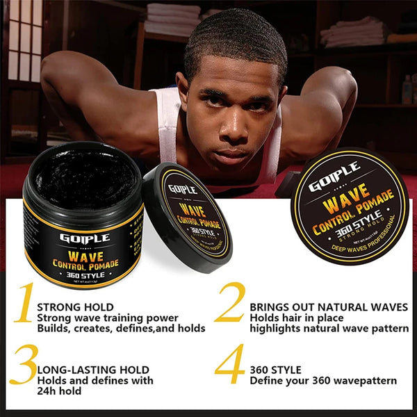 Wavy Pattern Hair Clay