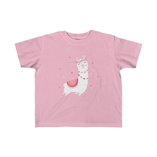Buy pink Toddler Llama in Love Girls Tee