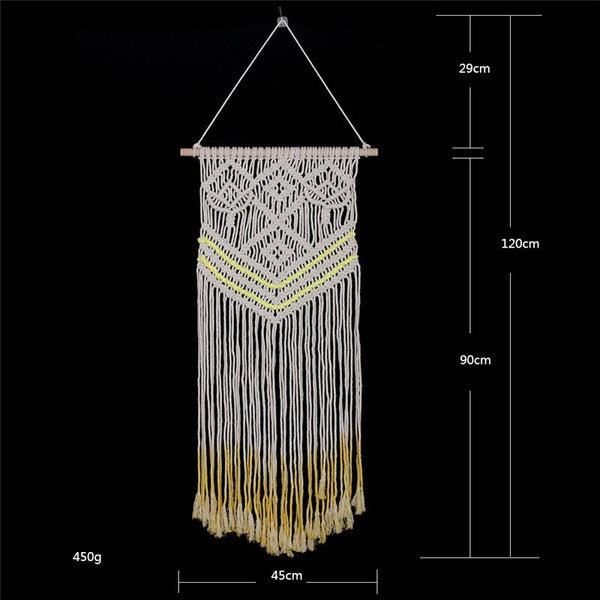 Handmade Wall Hanging Tapestry Macrame