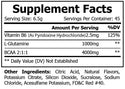 Hard Rock Health® BCAA Shock Powder (Fruit Punch)