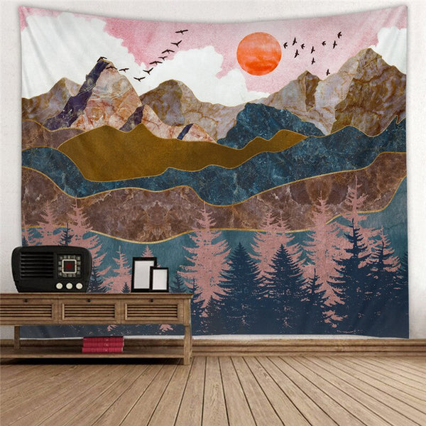 Japanese Style Wall Tapestry