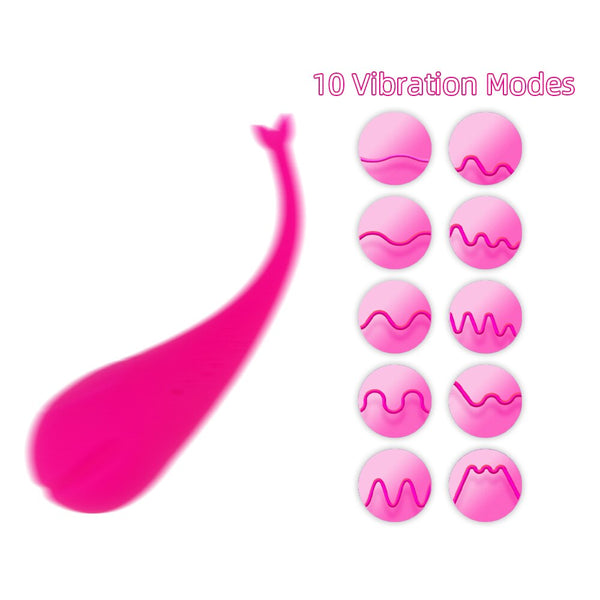 Little Whale Vibrator Bluetooth APP Remote Voice Control G-Spot Dildo Massager Vibrating Egg Women Female Masturbator Sex Toys