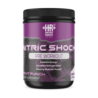 Hard Rock Health® Nitric Shock Pre - Workout (Fruit Punch)
