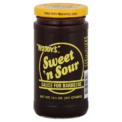 Woodys Sweet N Smoky Sauce (6x14.5OZ )