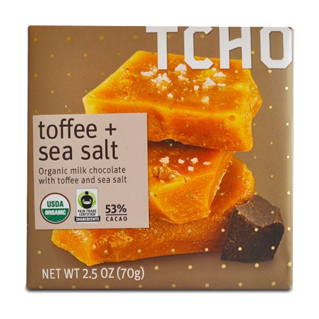 Tcho Chocolate Toffee Sea Salt (12x2.5 OZ)