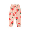 Pink flower trouser