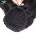 Body Wave Long Wavy Wrap Around Clip In Ponytail Hair Extension
