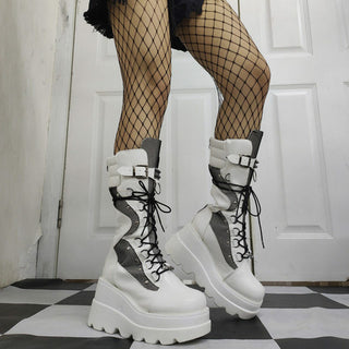 Buy white-style-3 Gothic Big Size 43 High Heels