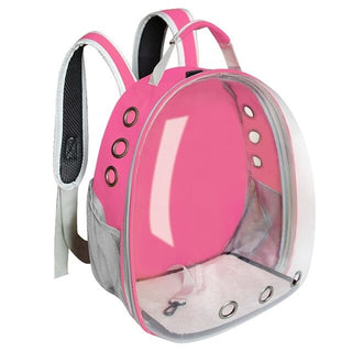 Buy pink Breathable Cat Carrier Puppy Kitten Carrier
