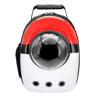 Buy red-and-white Breathable Cat Carrier Puppy Kitten Carrier