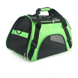 Buy green Cat Carrier Soft Sided Airline Approved Pet Carrier Bag Pet Travel