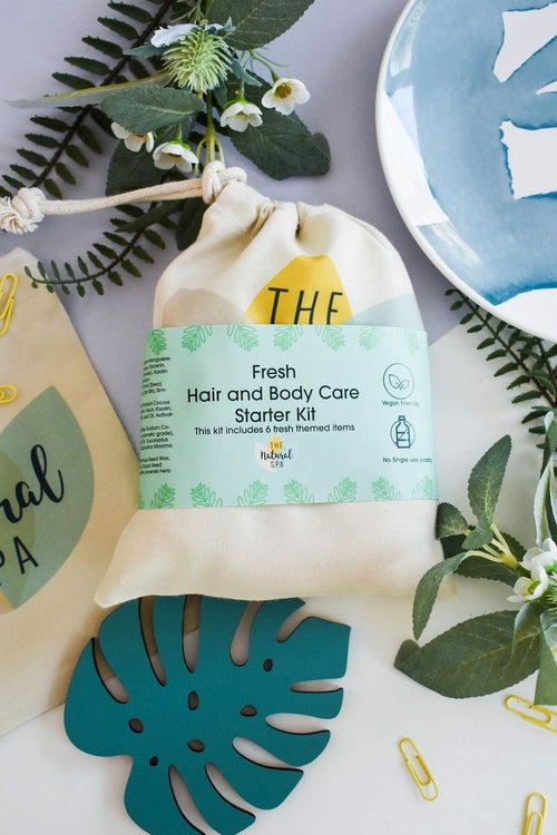 Plastic Free Hair and Body Wash Starter Kit