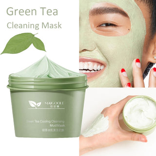 Deep Clean Green Tea Clay Mask Face Mask for Ance Skin Purifying