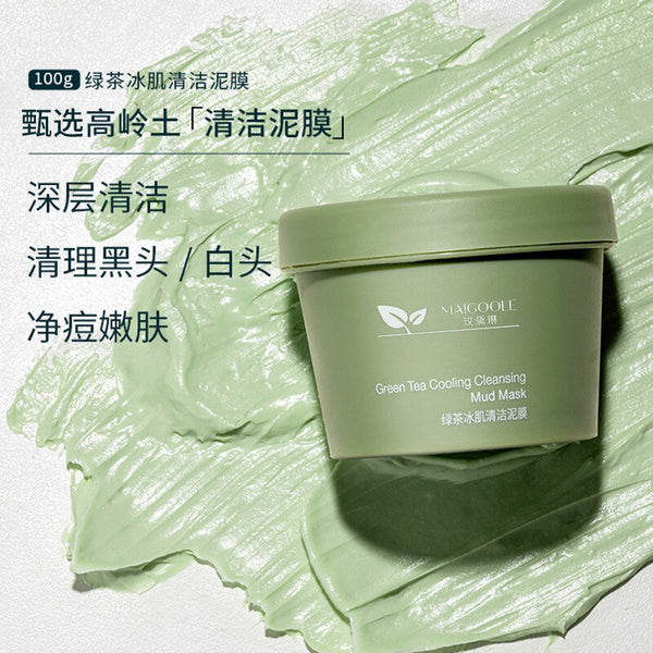 Deep Clean Green Tea Clay Mask Face Mask for Ance Skin Purifying