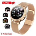 Diamond studded Smart Watch 2021 For Women Lovely Steel Sport Watch