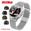 Diamond studded Smart Watch 2021 For Women Lovely Steel Sport Watch