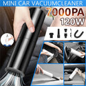 Dual Use Car Vacuum Cleaner 7000PA 120W Portable Car Products Mini