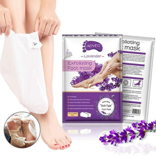 Buy lavender-2 Exfoliating Foot Mask Scrub