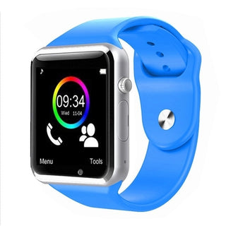 Buy blue FIFATA Bluetooth A1 Smart Watch Sports Tracker Men