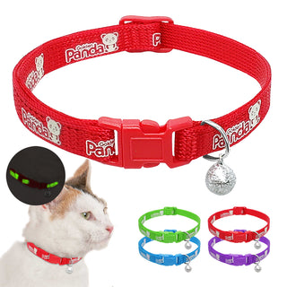 Fluorescence Cat Collar Nylon Cat Collars