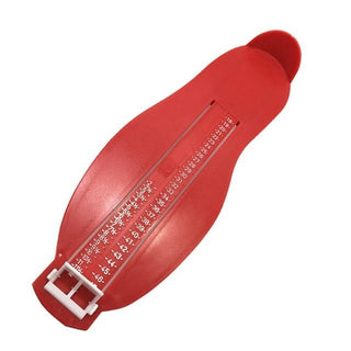 Buy red Foot Measure Tool Gauge Adults Shoes Helper Size Measuring Ruler Tools