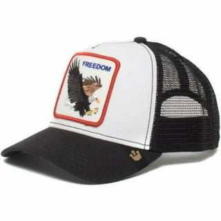 Buy freedom-white Animal Snapback Cotton Baseball Cap