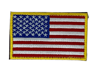 Tactical USA Flag Patch with Detachable Backing - Webster.direct