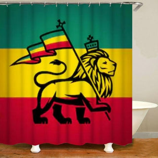 Buy violet Jamaica Rasta Reggae Lion Art Bathroom Decor